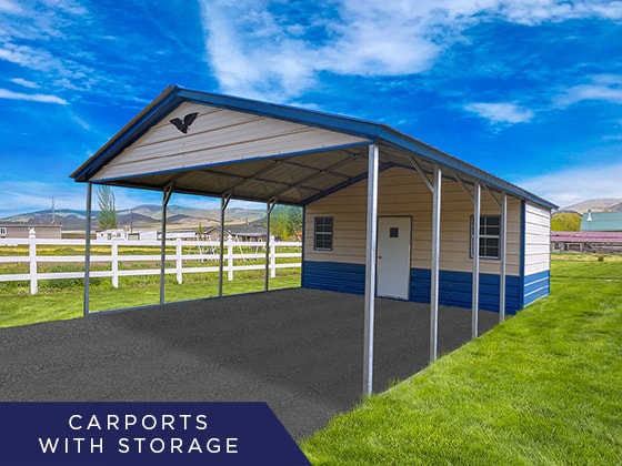 RV Carport Attached To Garage