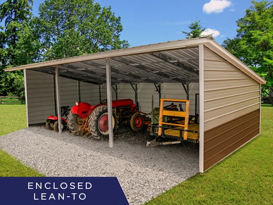 grange lean to carport pergola
